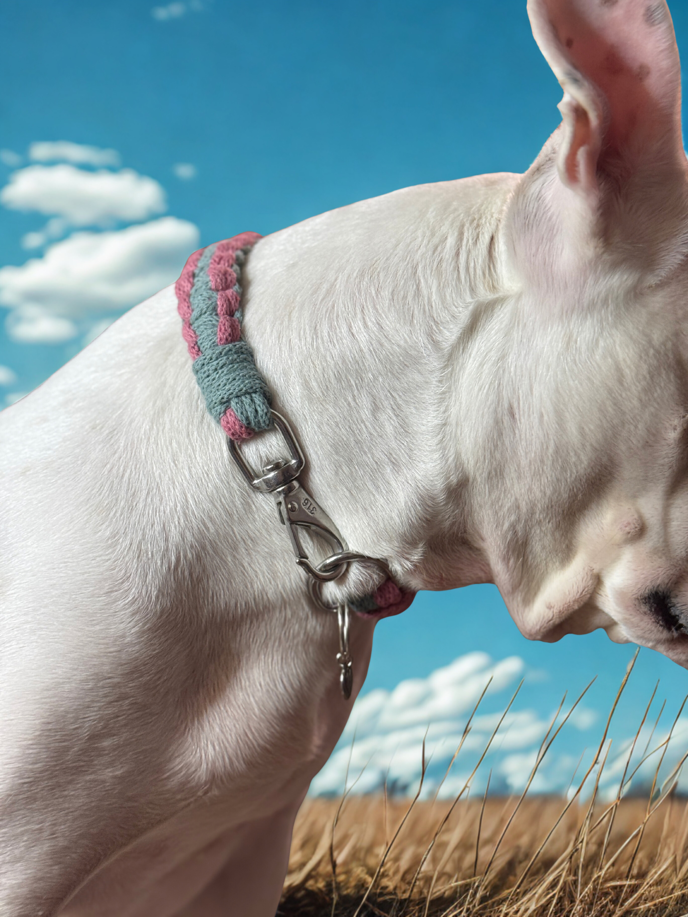 Handwoven Pet Collar -  L