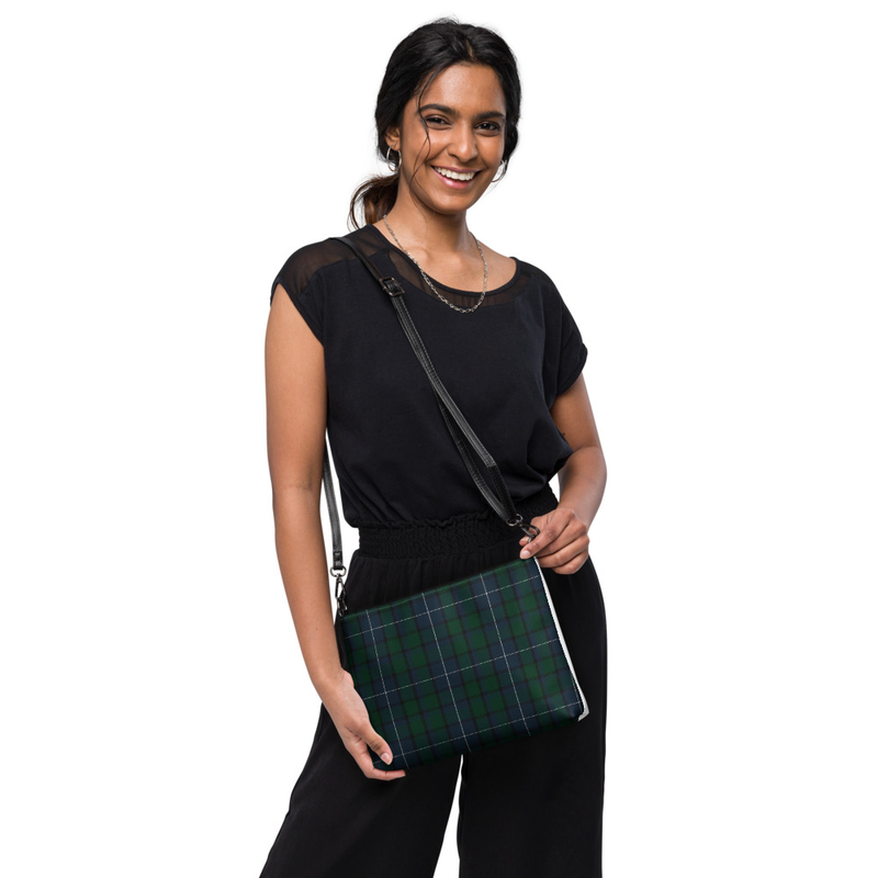 Cascadia Plaid Crossbody Bag