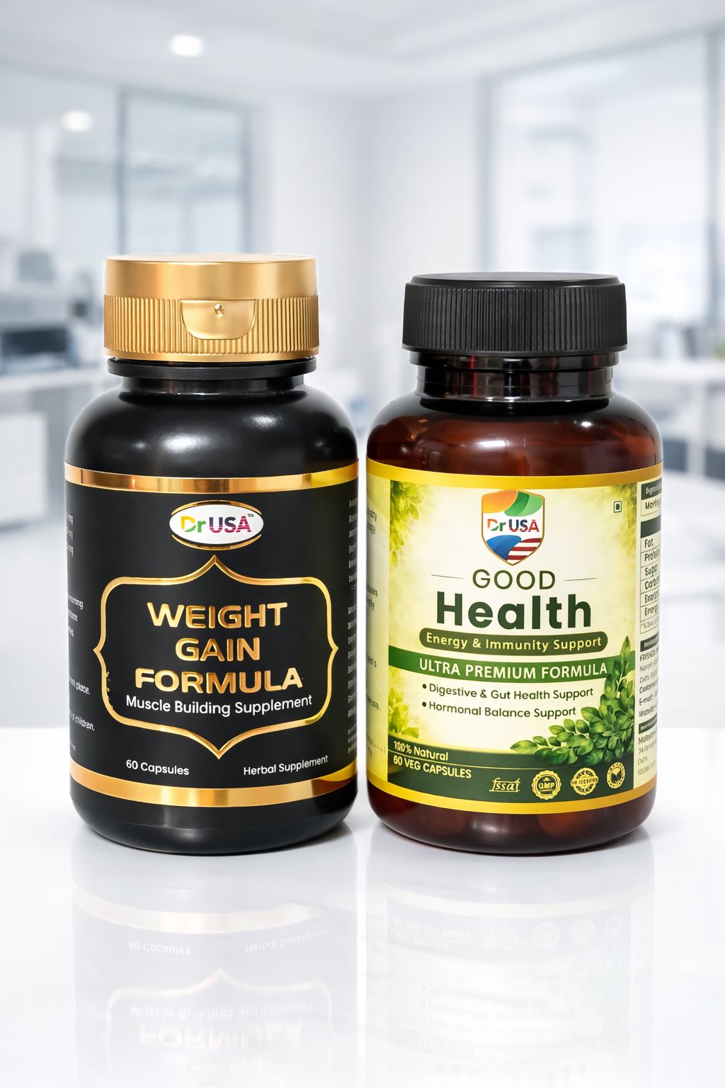Weight Gain Formula & Good Health Supplement Combo