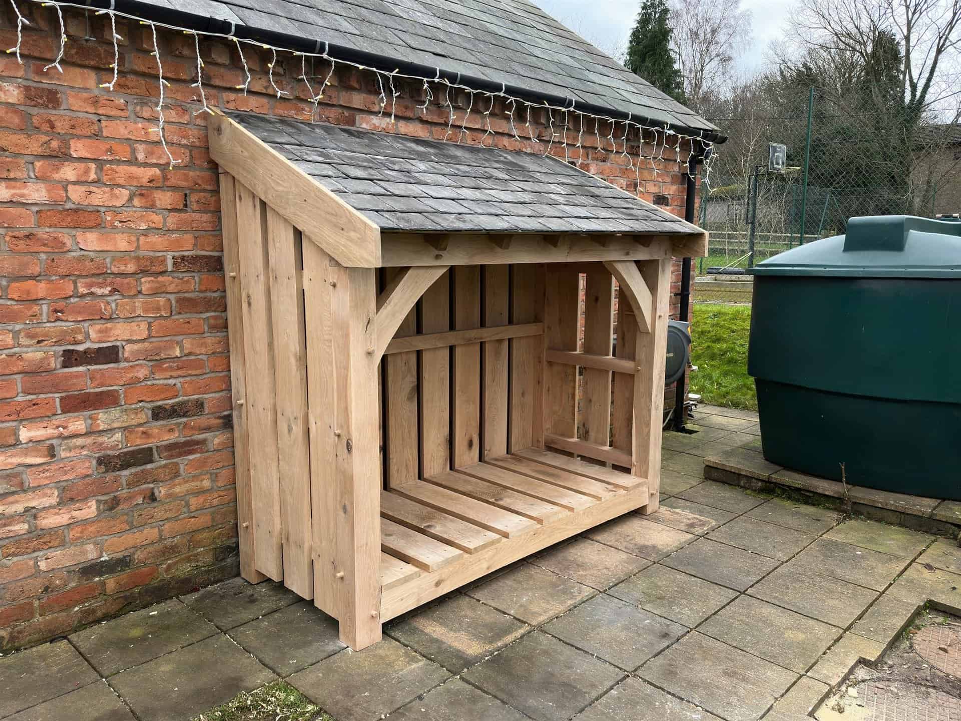Bespoke wooden Log Store