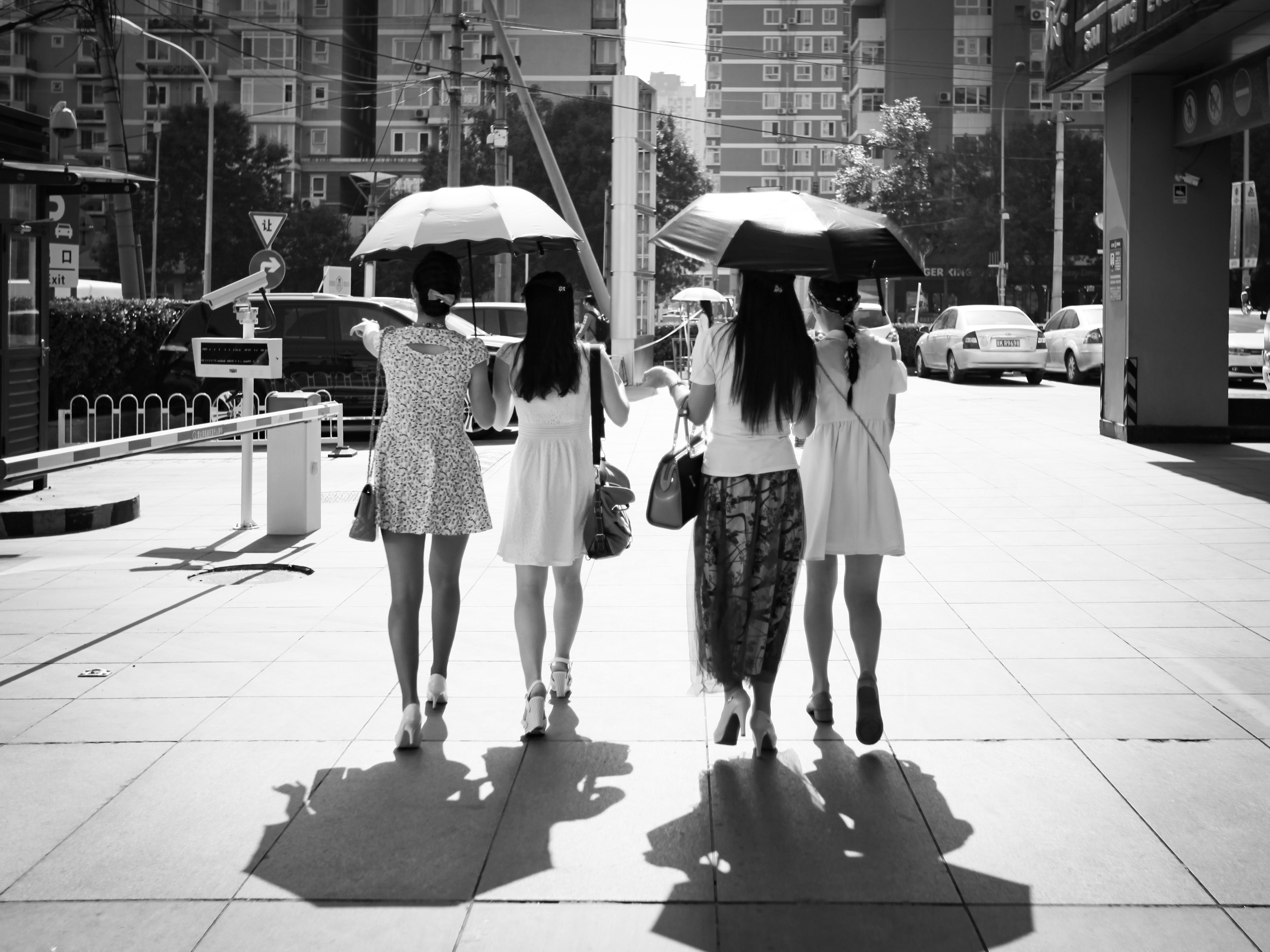 4 étudiantes un samedi matin