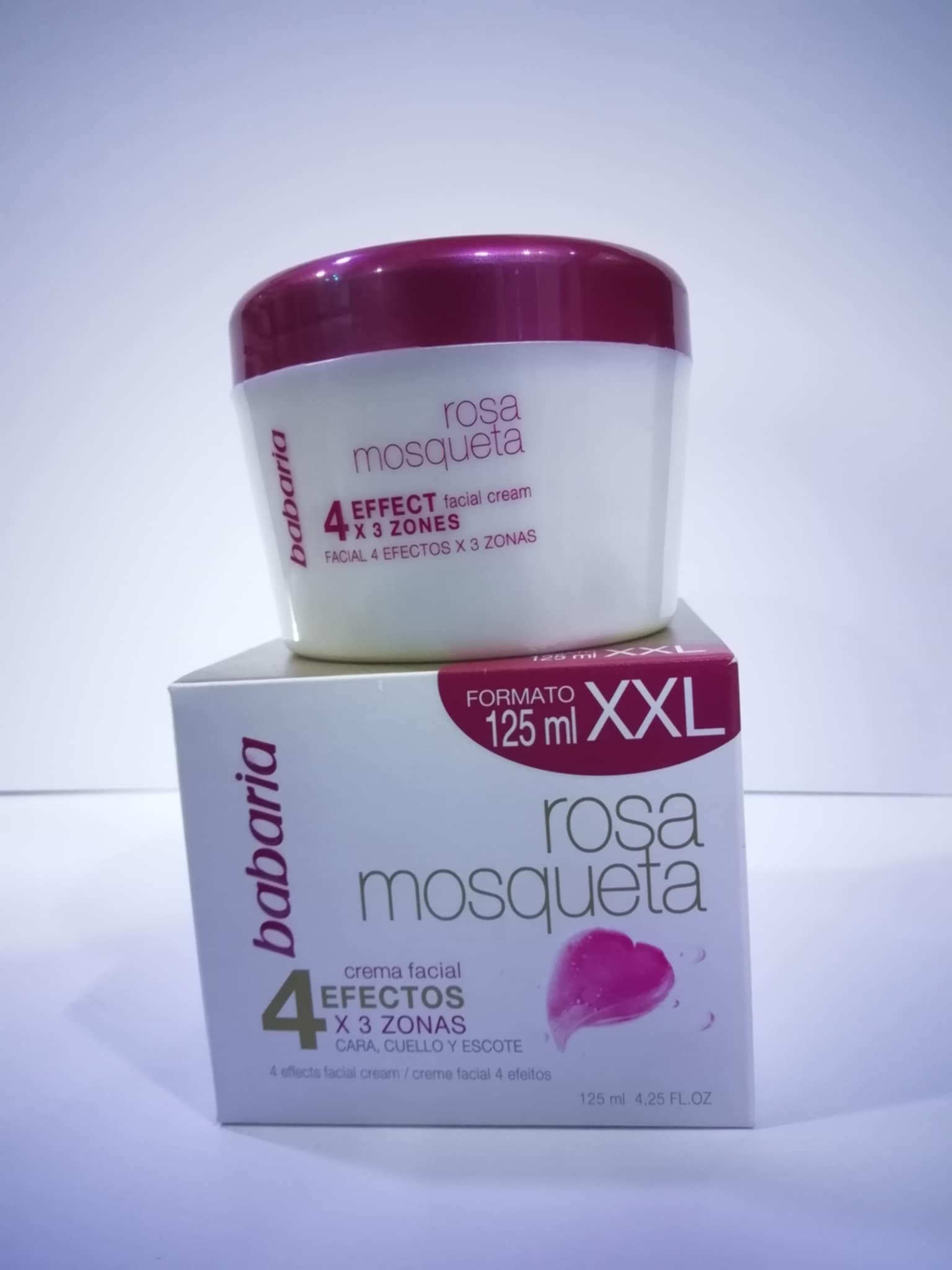 Crème visage à la rose musquée Babaria