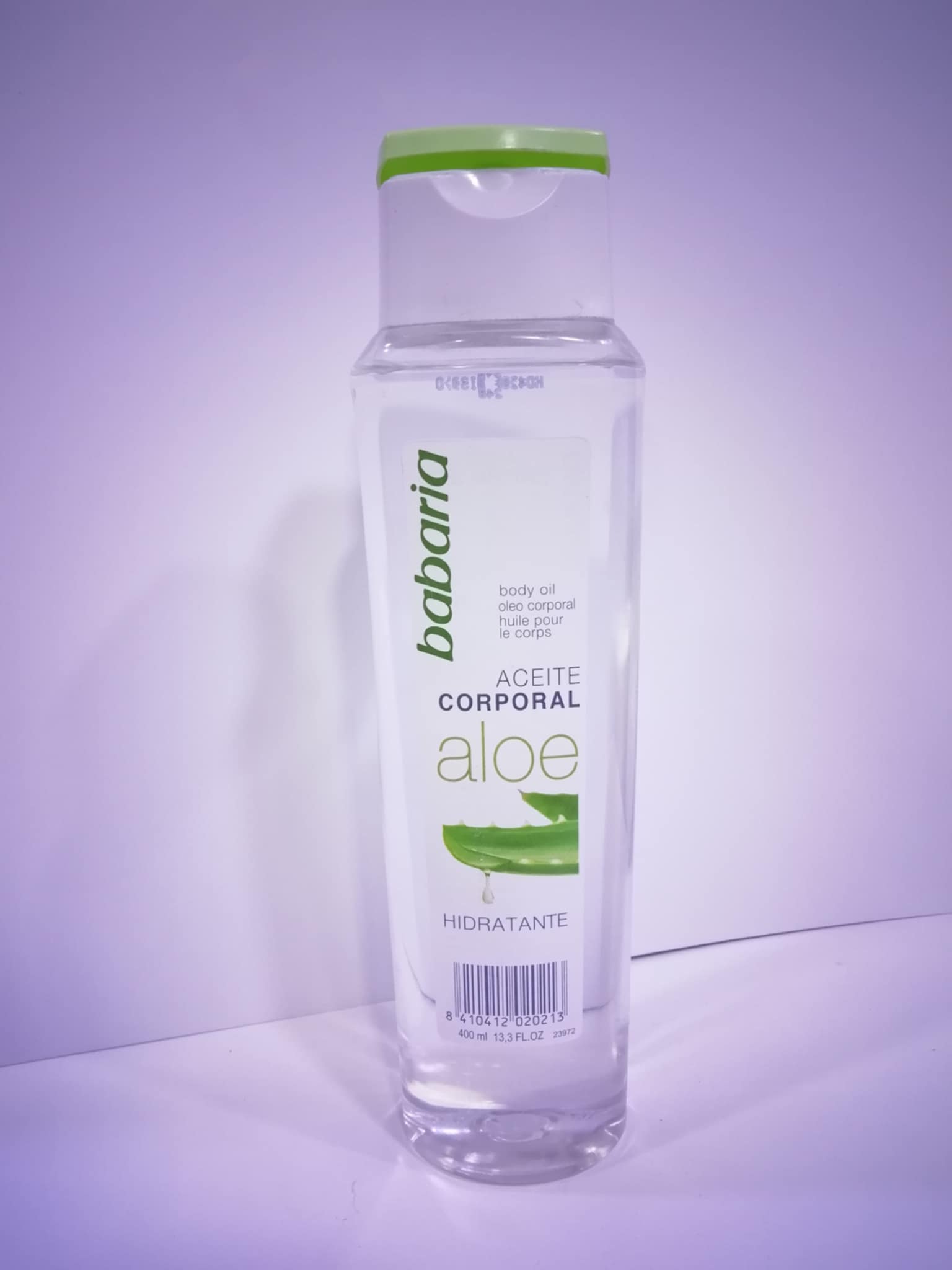  huile corporelle à l'aloe vera Babaria