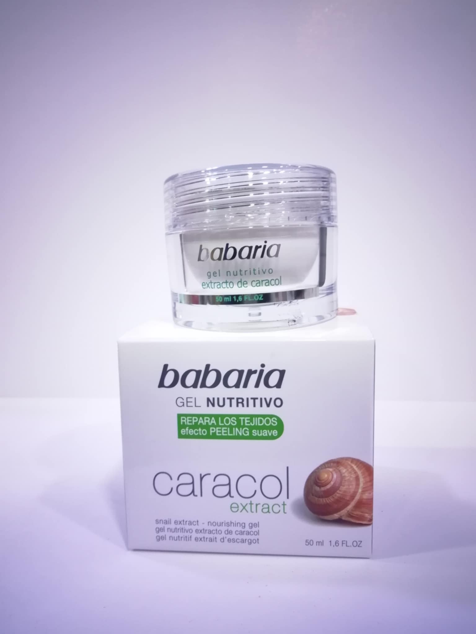 Gel nutritif à l’extrait de caracol Babaria