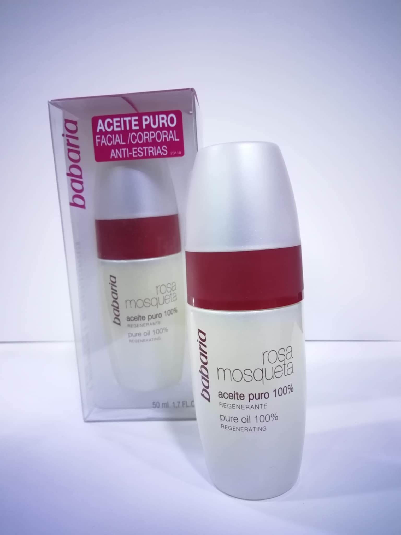 Huile pure de rose musquée babaria