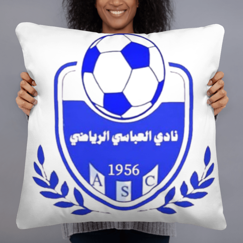 مساند فاخرة بشعار نادي ود العباس الرياضي – لمسة من الفخر والانتماء