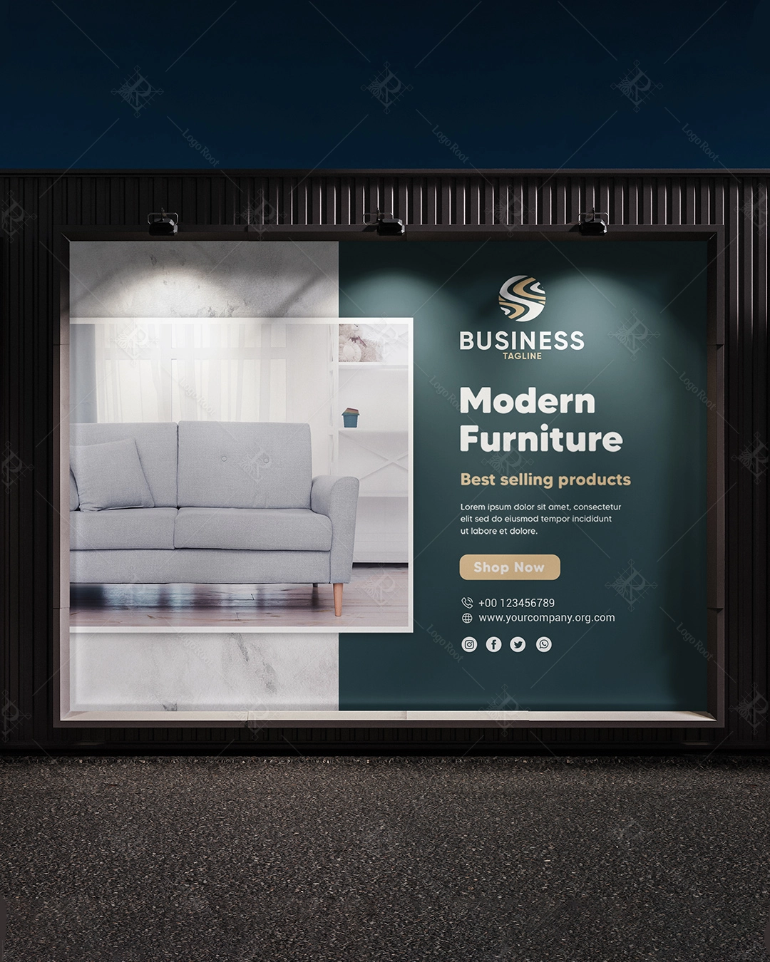 Letter S Logo – Furniture & Interior Brand Logo