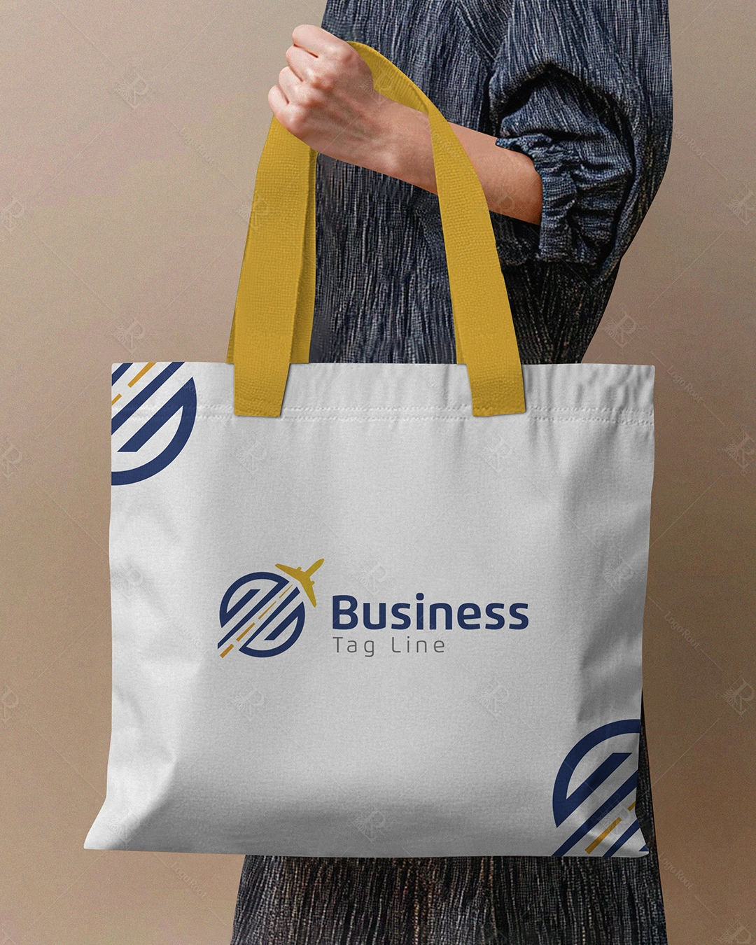 letters "B" and "J" – Business Growth & Aviation-Inspired Logo