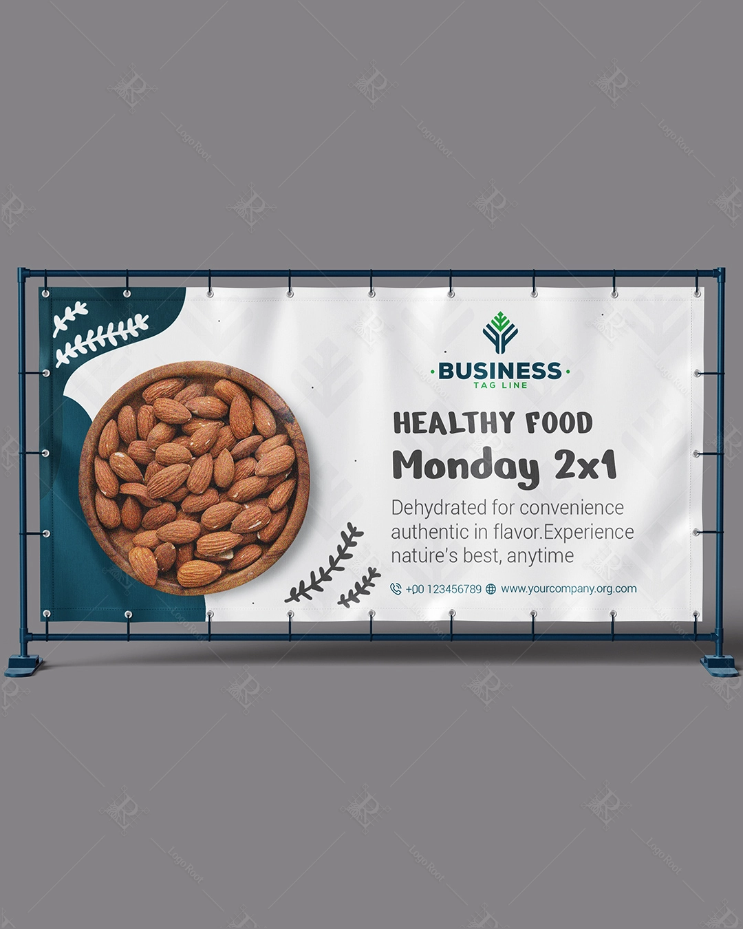 VerdantMark – Nature Tech Logo