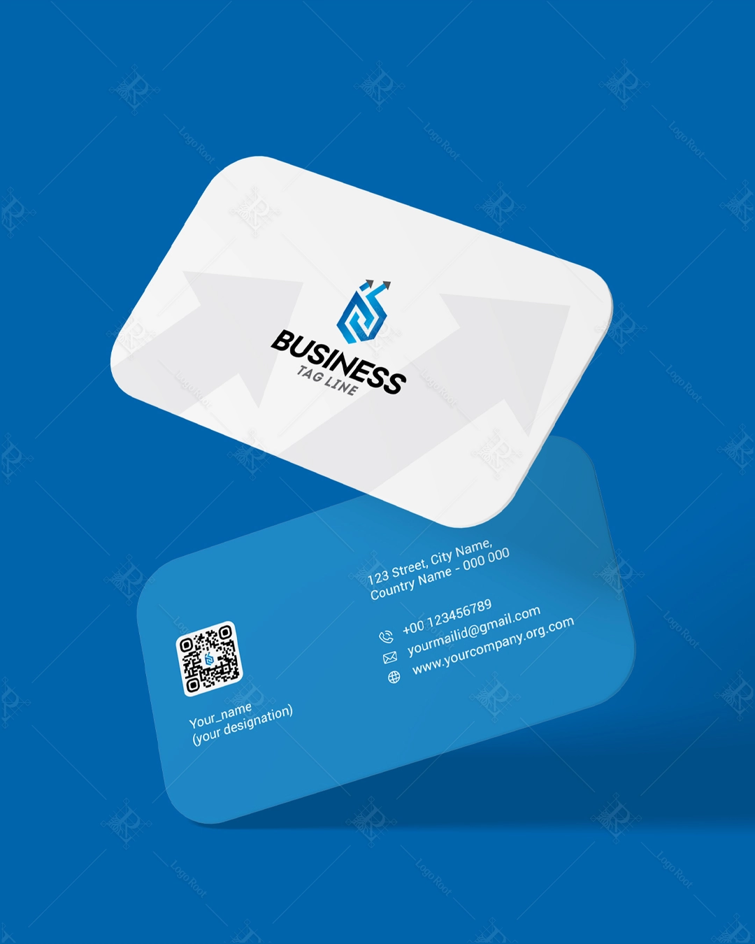 Modern Digital "S" Symbol – Technology & IT Business Logo + Stationery Set