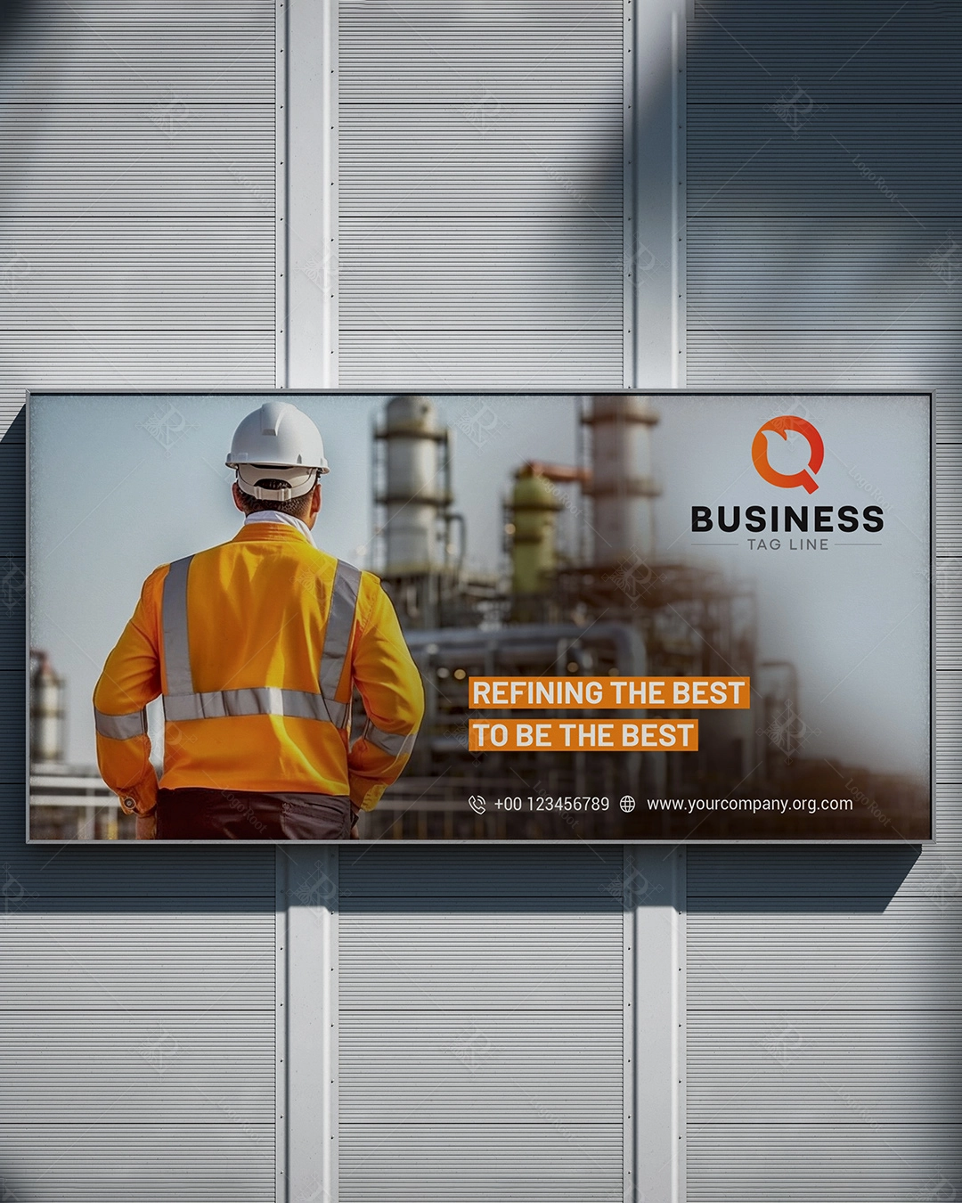 Q Flame – Industrial Power Logo