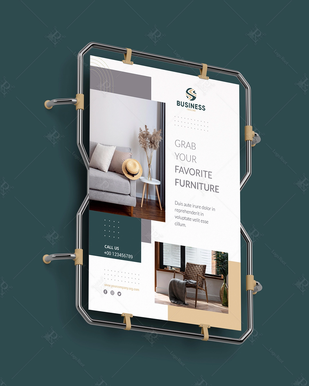 Letter S Logo – Furniture & Interior Brand Logo