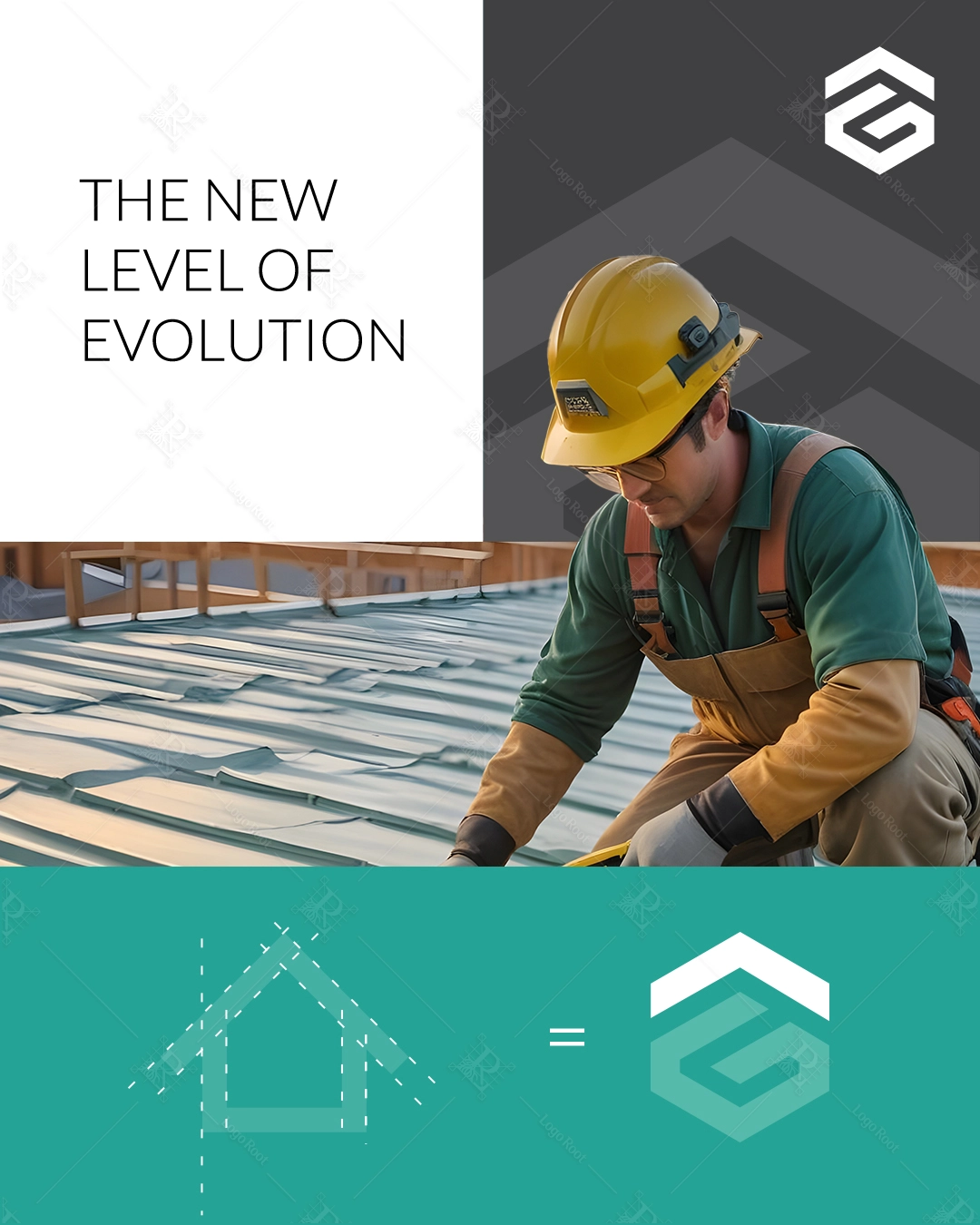 G Letterform – Architecture & Structural Design Logo + Stationery Set