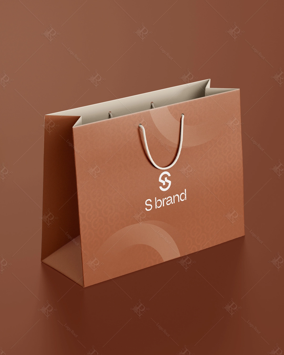 "S" Interlock Emblem – Premium Jewelry Brand Logo + Stationery Set
