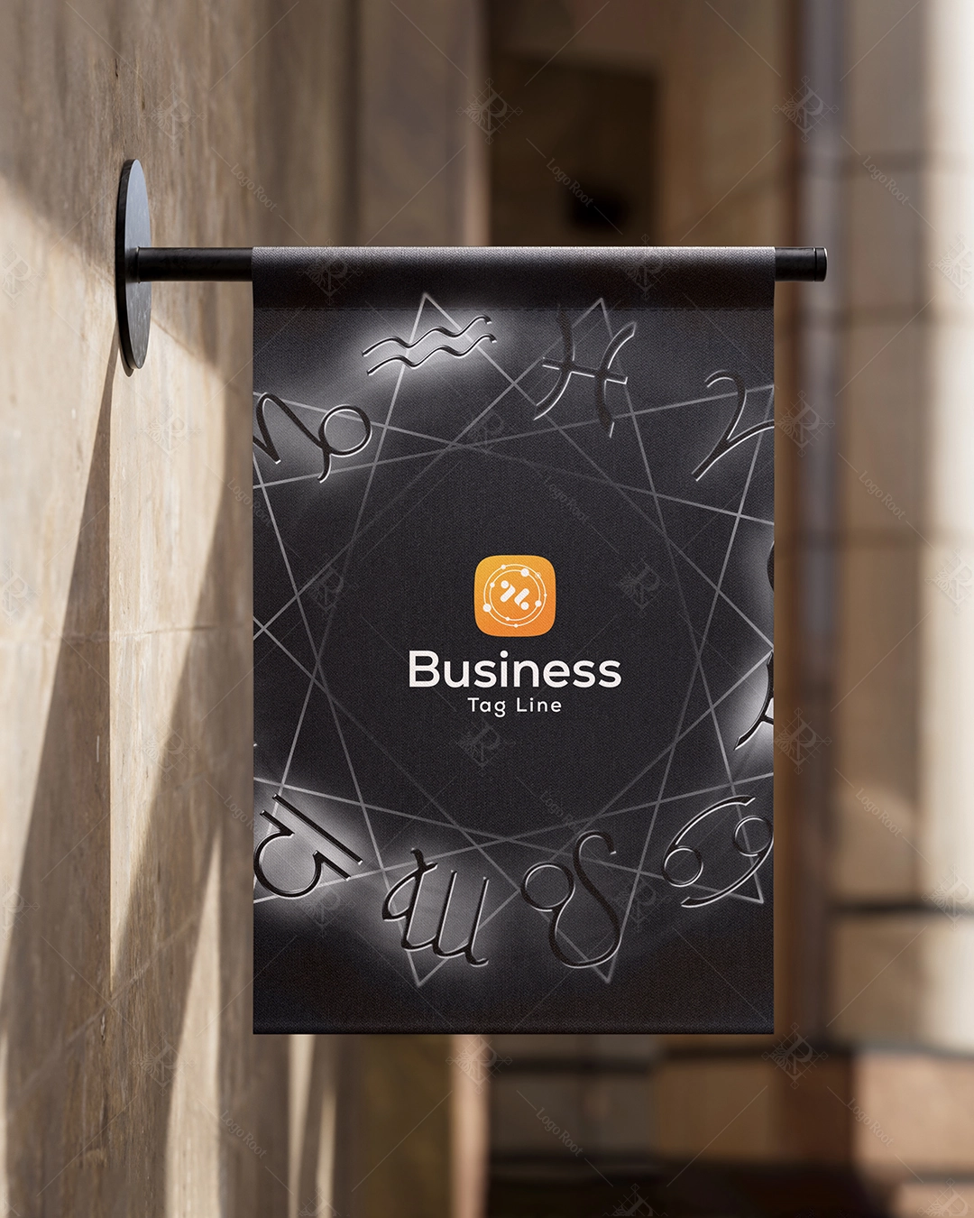 Celestial Orbit – Spiritual & Wellness Brand Logo