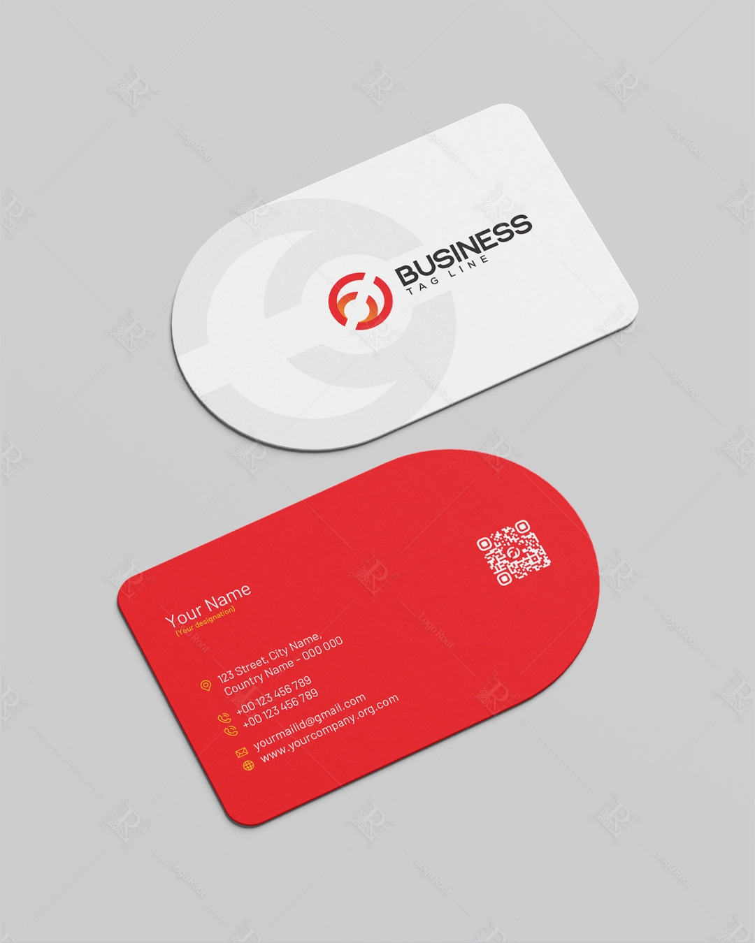 "F" Curve Icon – Logistics & Industrial Business Logo + Stationery Pack