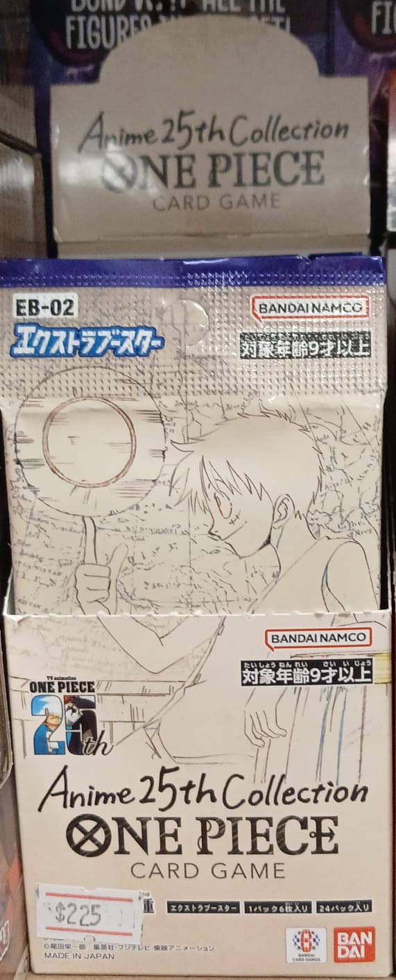 One Piece sobre EB-02 Anime 25th Collection Japonés