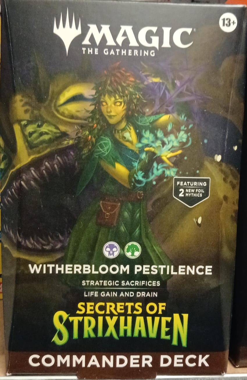 Commander Deck Witherbloom Pestilence MTG