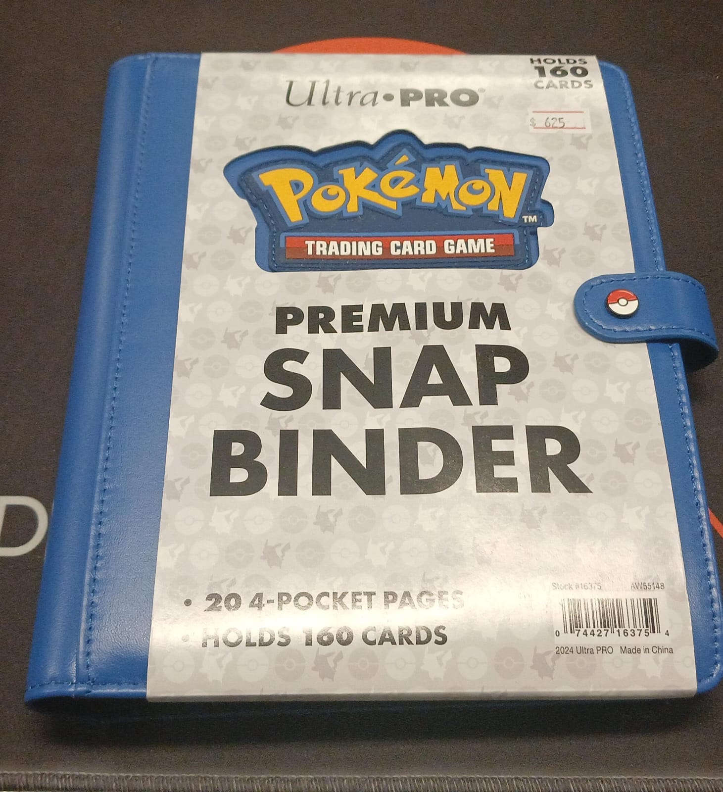 Ultra Pro Premium Snap Binder Pokemon 