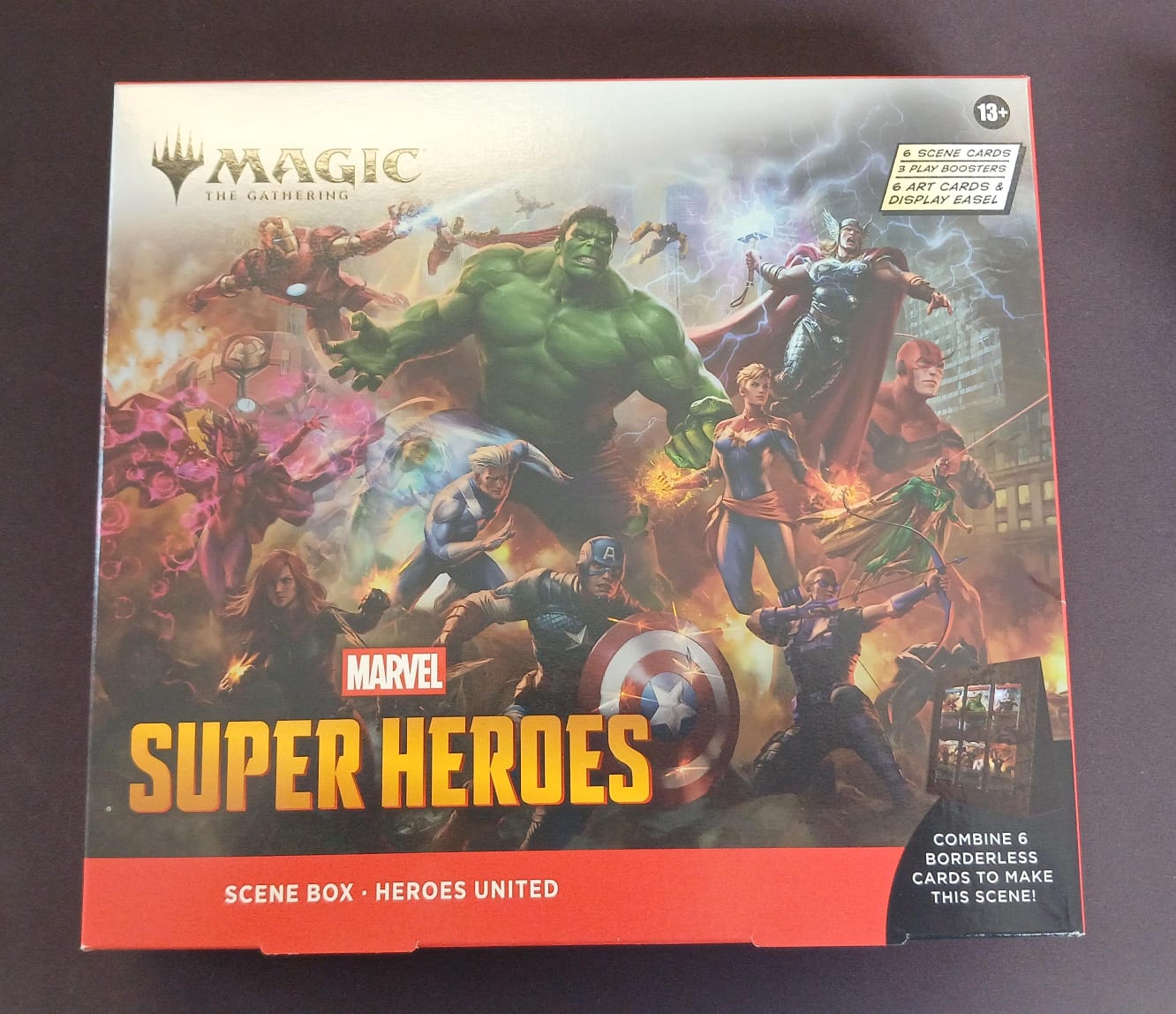 Scene Box. Heroes United Marvel Super Heroes MTG