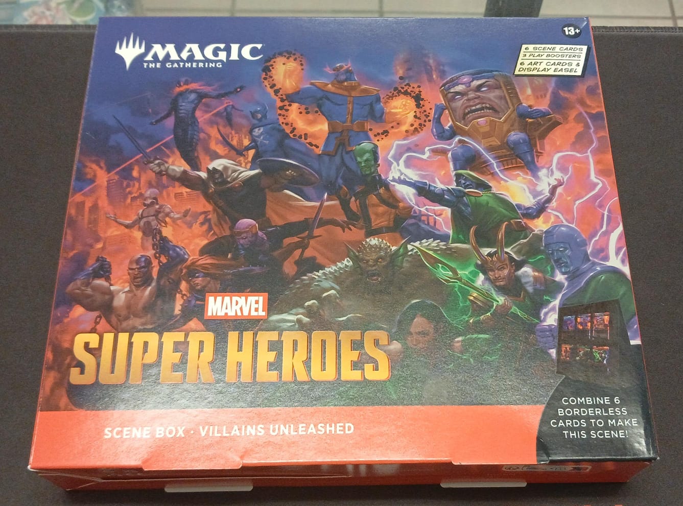 Scene Box. Villains Unleashed Marvel Super Heroes MTG