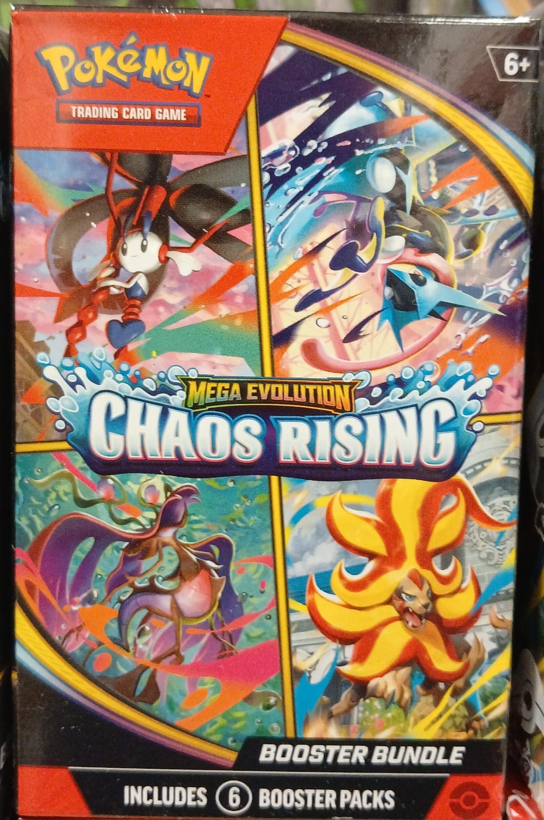 Chaos Rising Megaevolution Pokemon Booster Bundle