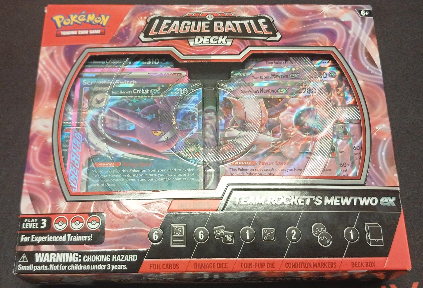 League Battle DeckTeam Rocket's Mewtwo ex Pokemon