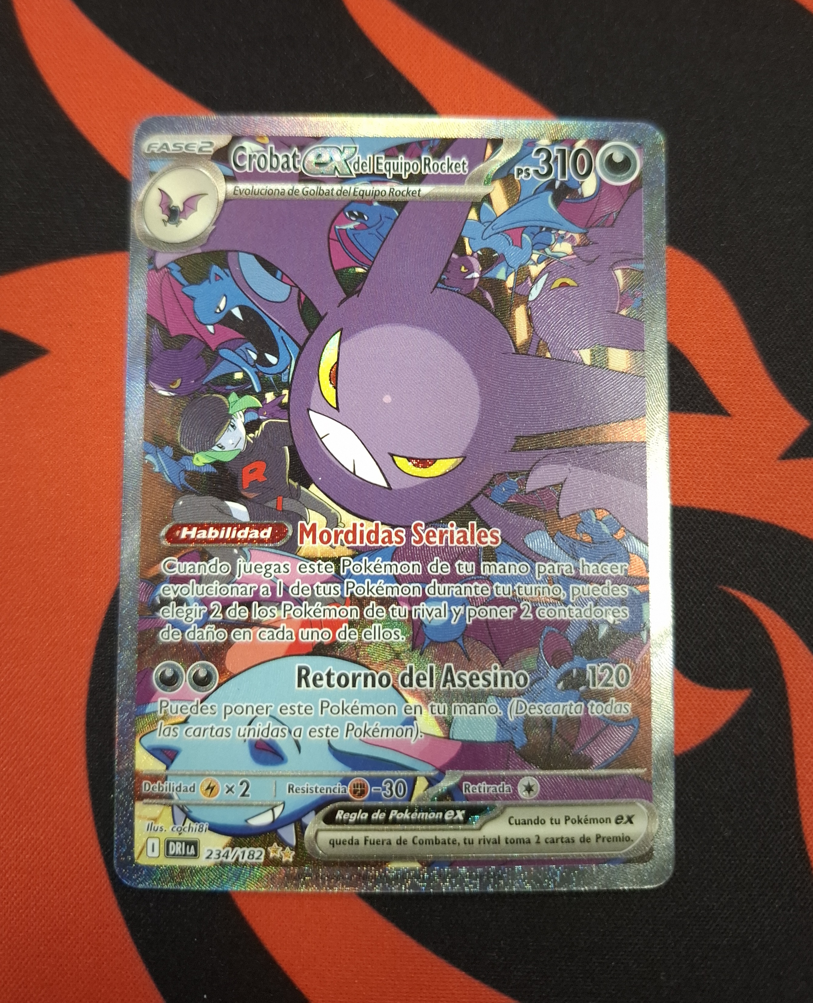 Crobat ex del Equipo Rocket SIR