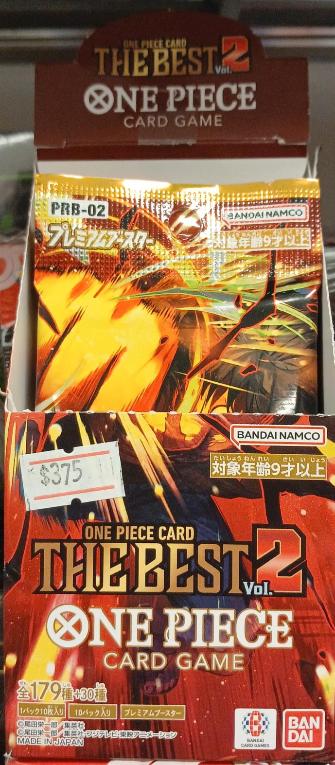 One Piece sobre PRB-02 Japonés