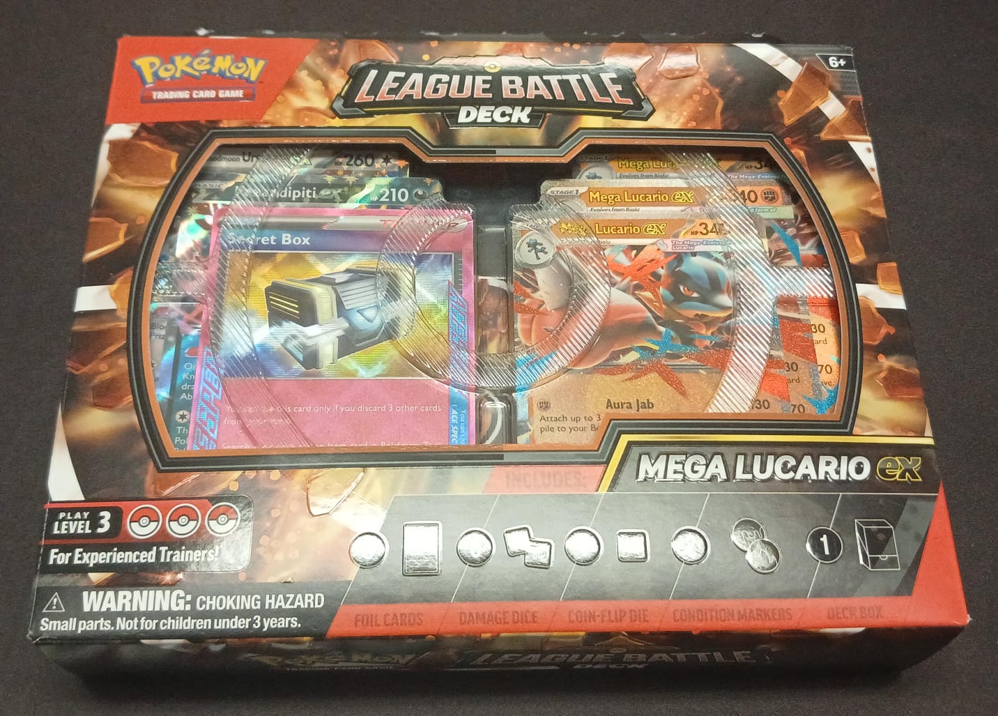 League Battle Deck Mega Lucario EX Pokemon