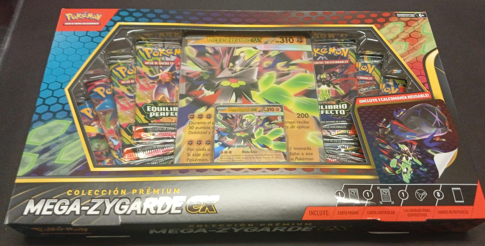 Premium Collection Mega Zygarde EX Pokemon 