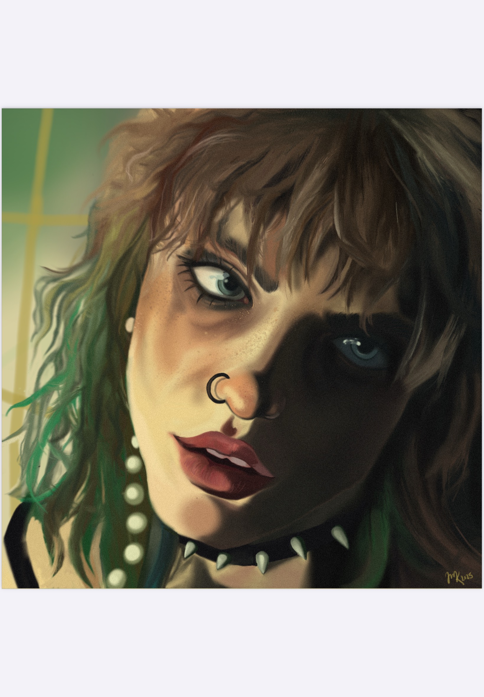 Studs and Pearls sticker