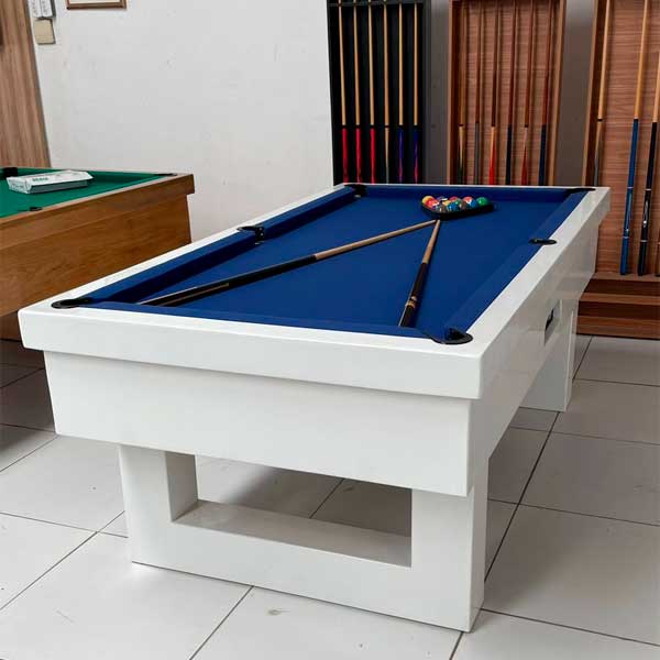 Mesa de Sinuca Jeri Branca