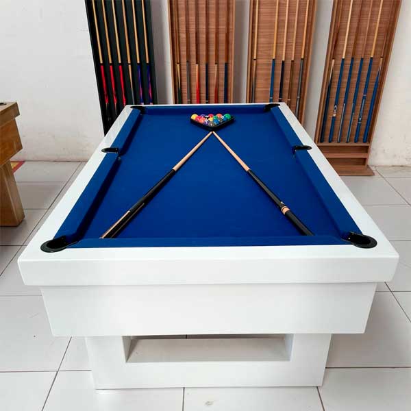 Mesa de Sinuca Jeri Branca