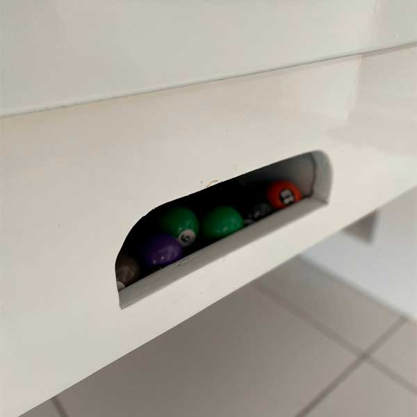 Mesa de Sinuca Jeri Branca