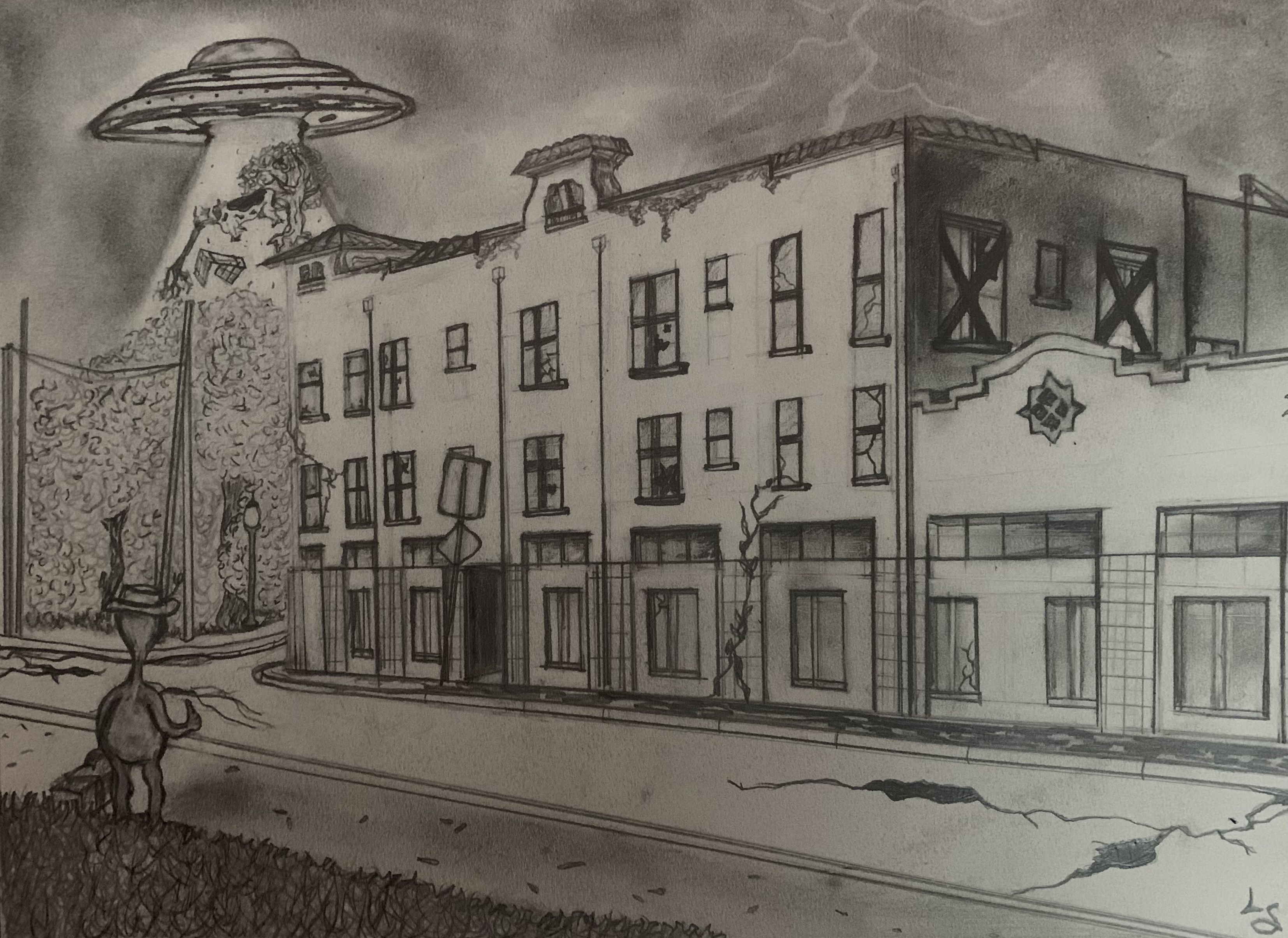 Custom Graphite Drawing