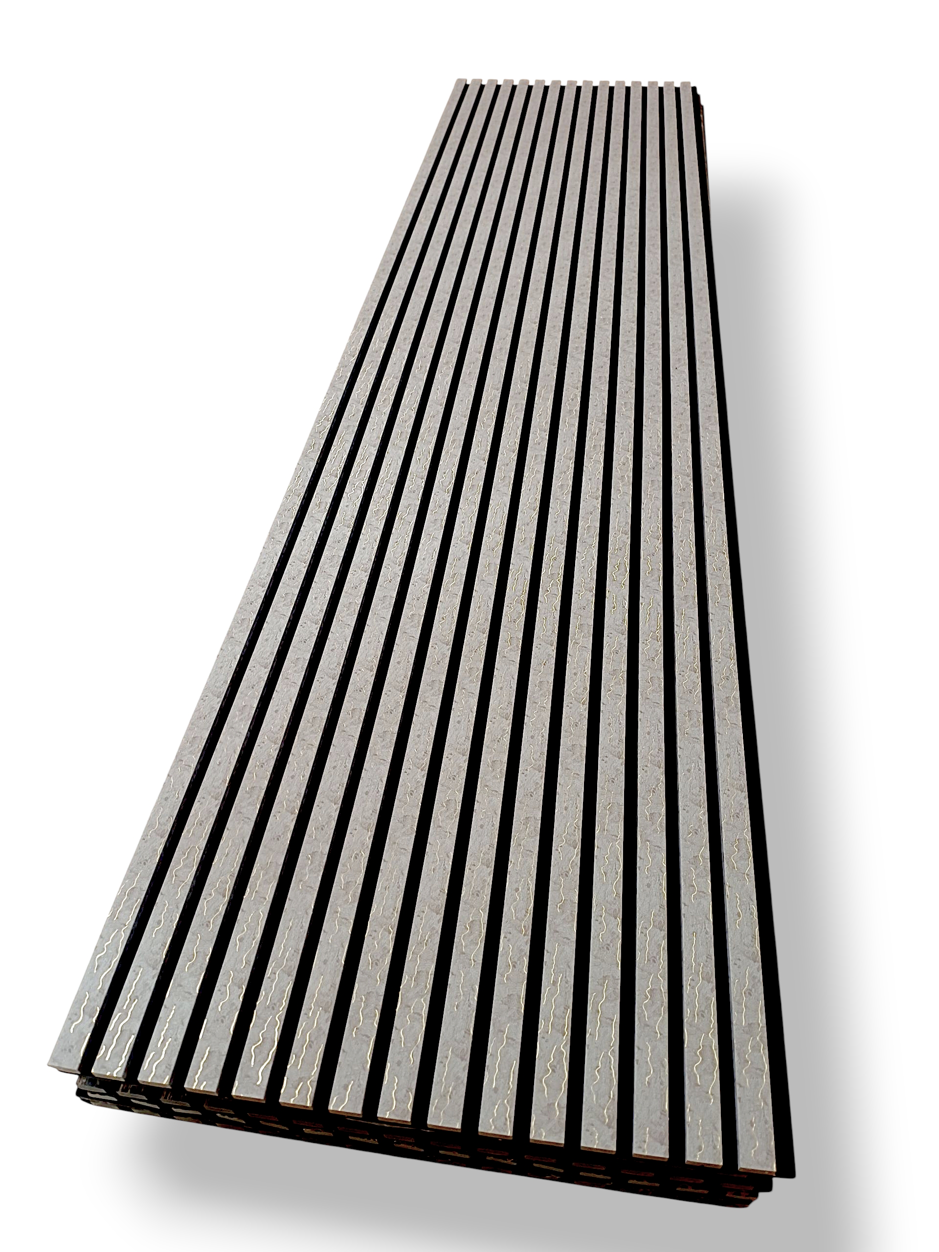 Estra  Grey Gold Acoustic Wall Panel 240CM x 60CM