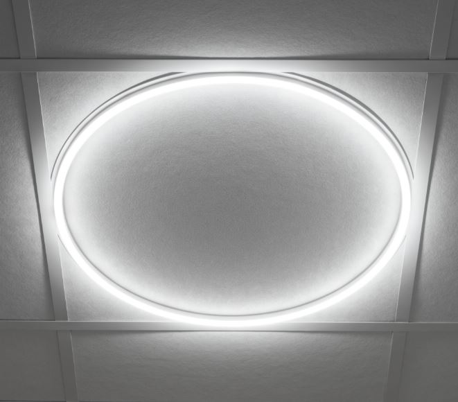 Round 595mm x 595mm Led Panel Light 40W 