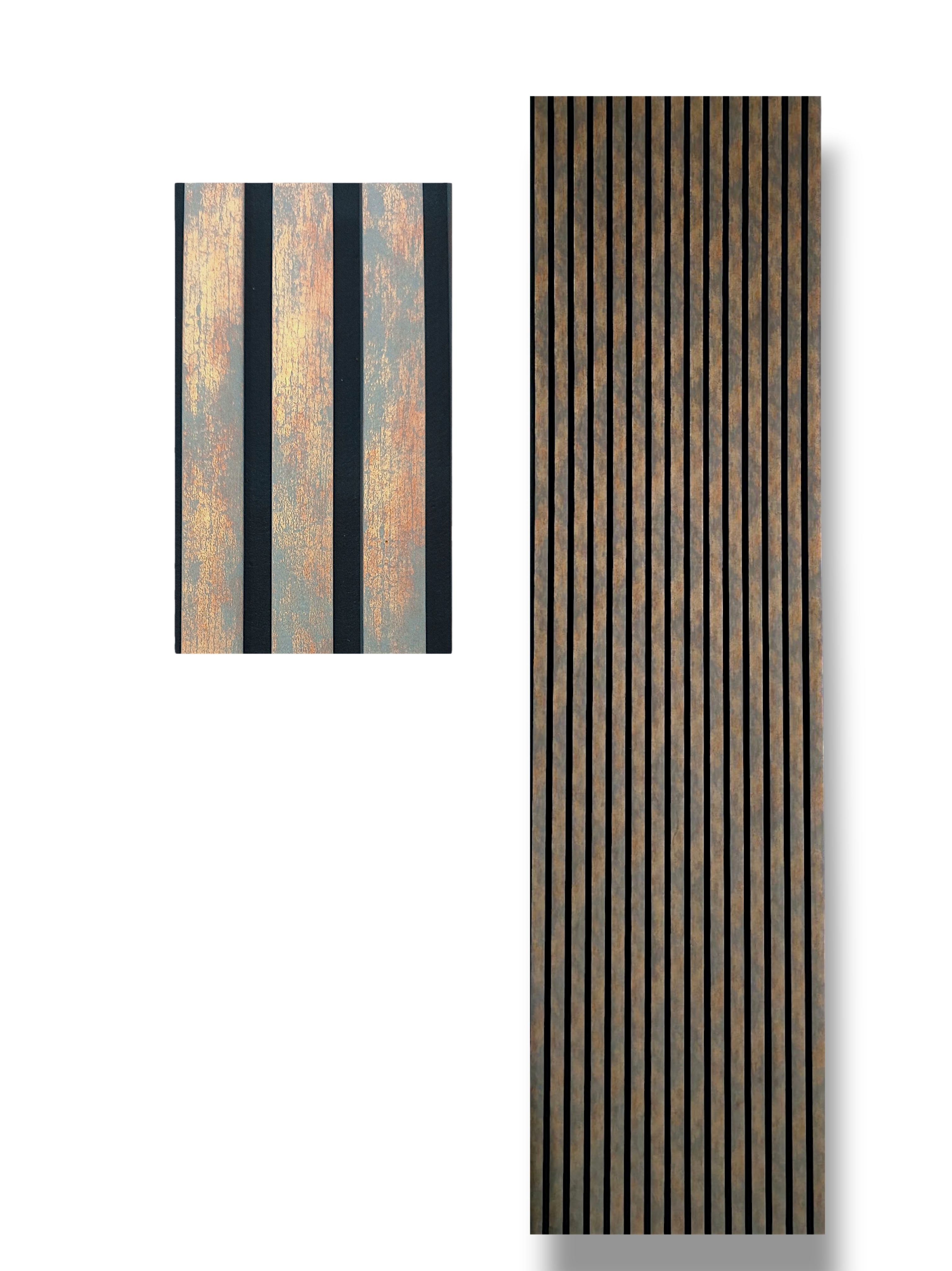 Estra Acoustic Rustic Bronze Wall Panel 240CM x 60CM