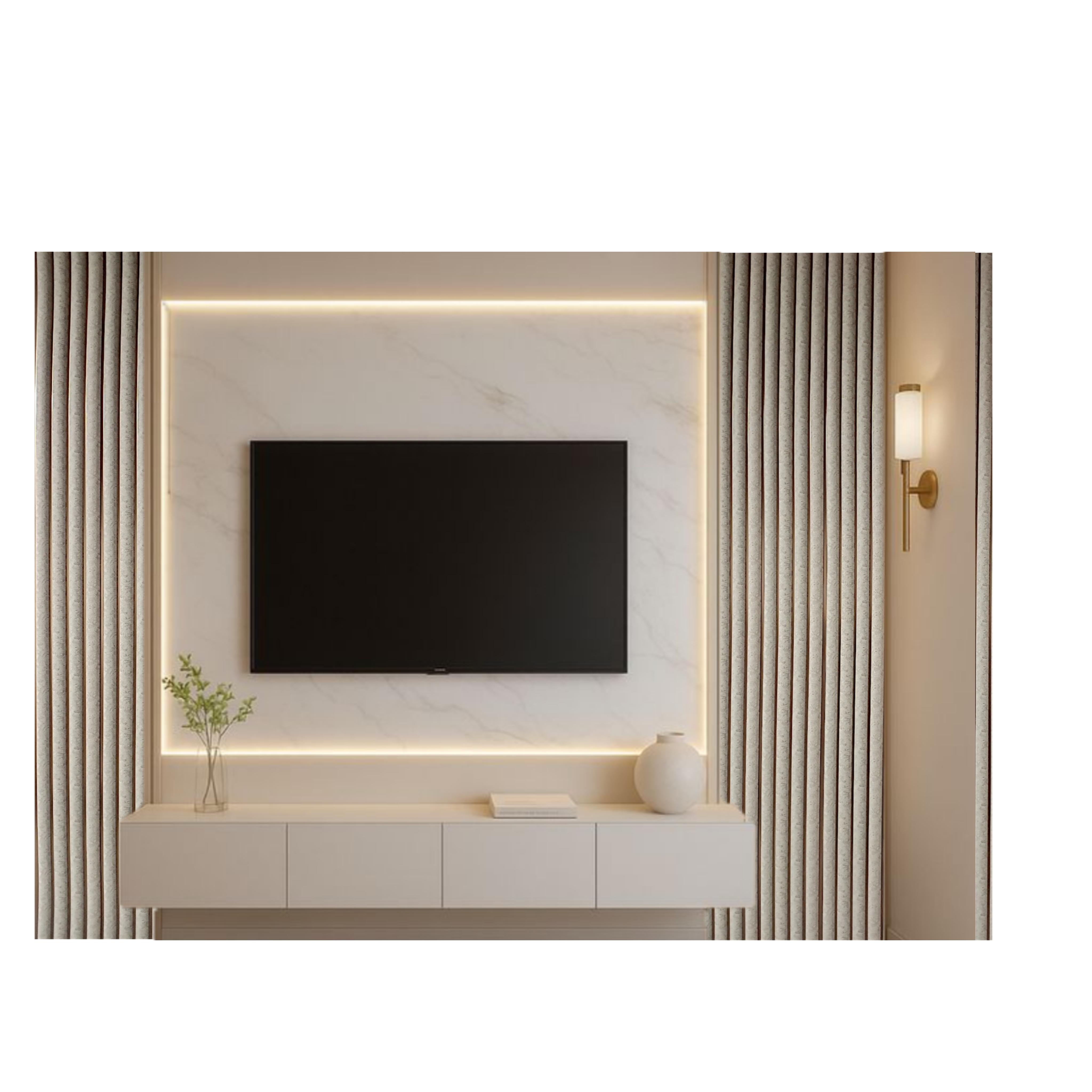 ESTRA Grey Accented Marble