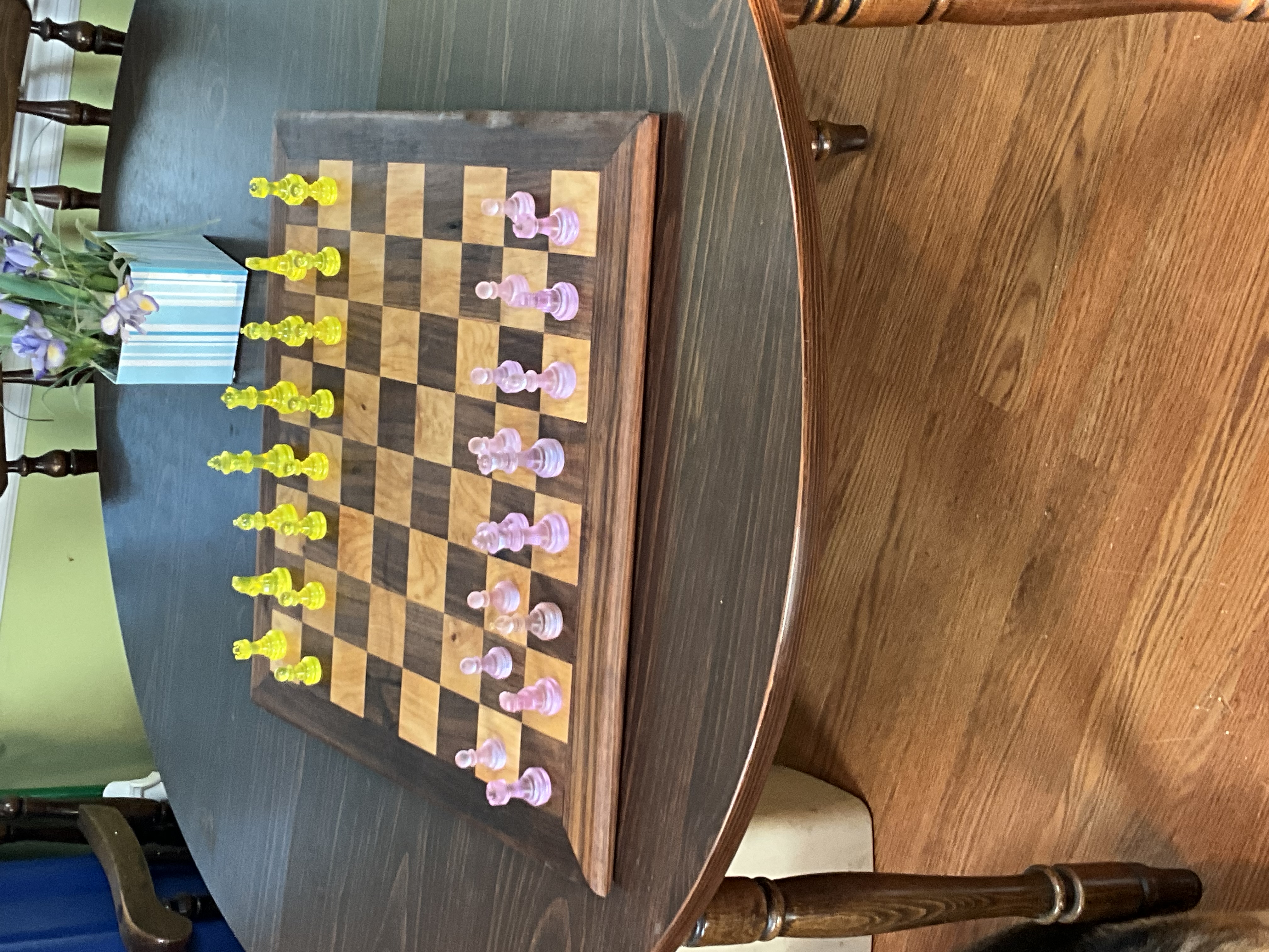 Handcrafted Wooden Chess Board