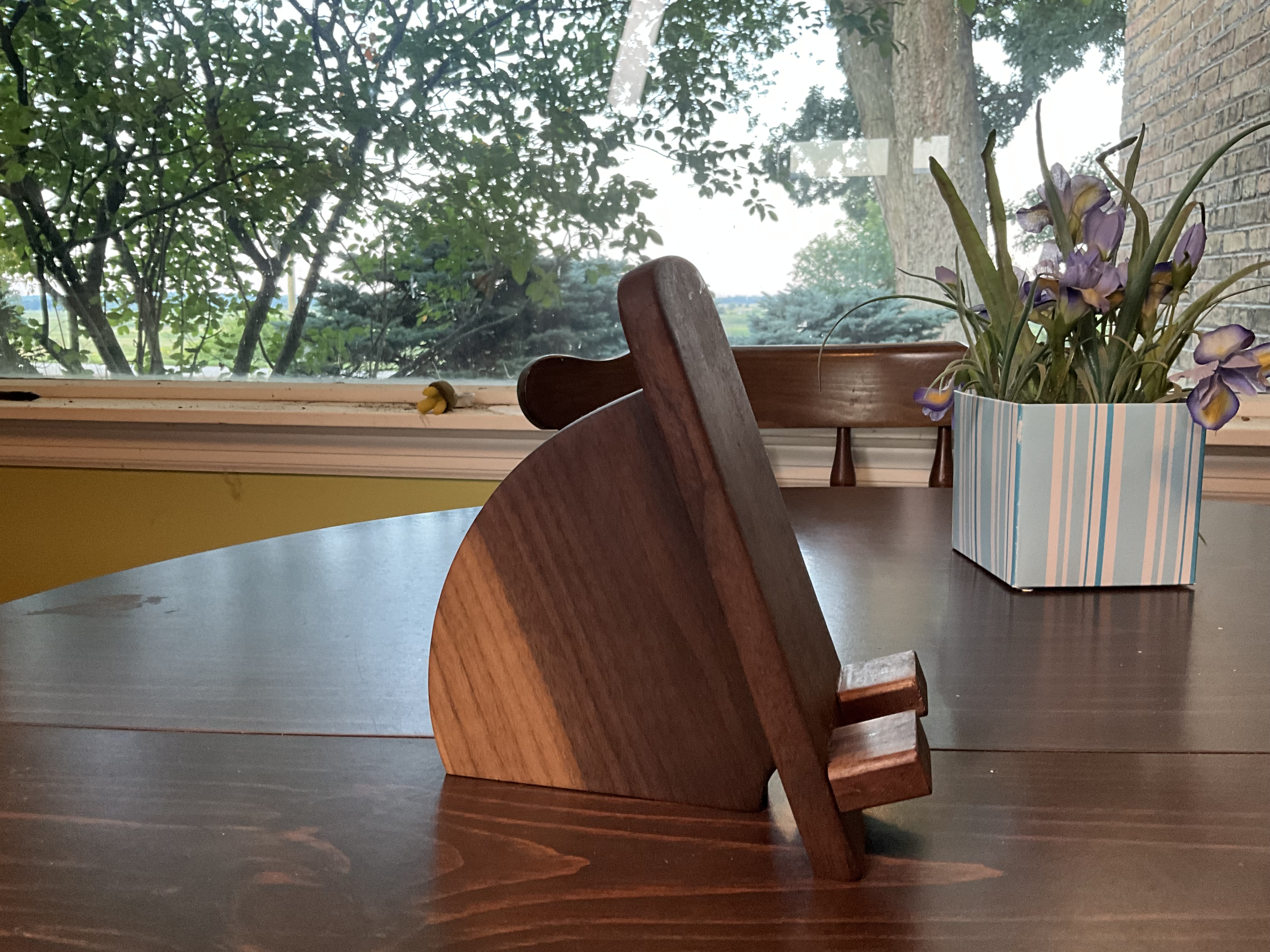 Handcrafted Wooden Phone Stand