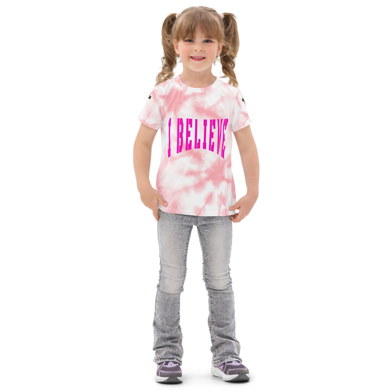 I Believe' Tie-Dye T-Shirt