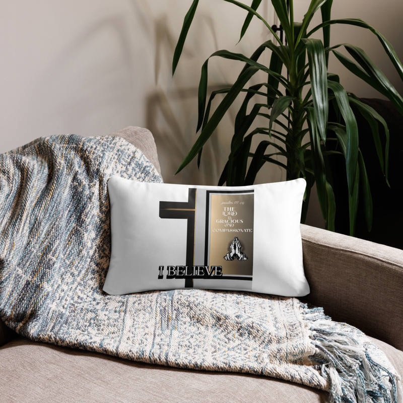 Inspirational Christian Throw Pillow