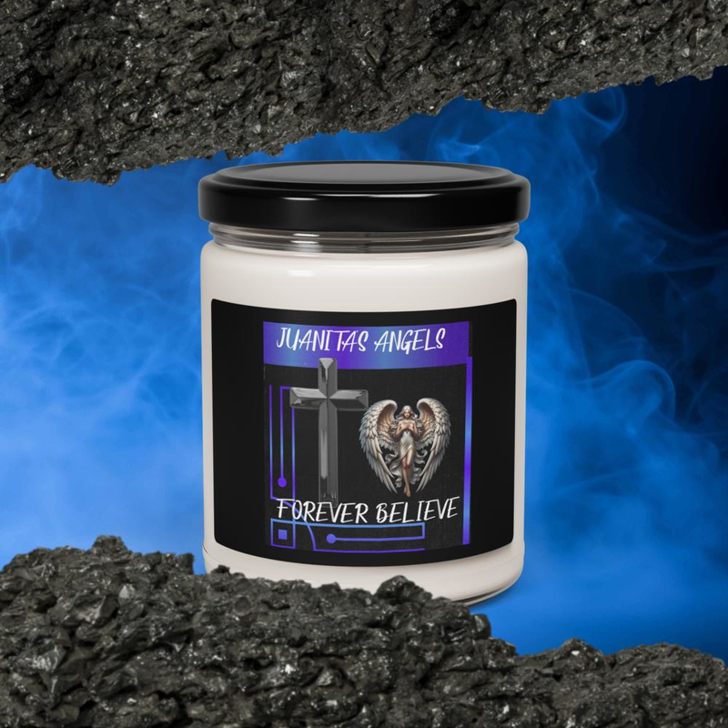 Juanitas Angels Forever Believe Candle