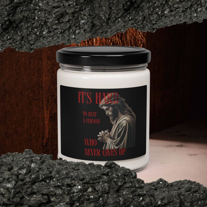 Motivational Quote Jar Candle