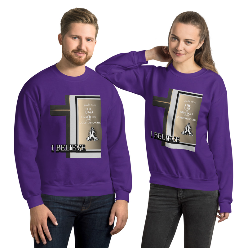 I Believe Religious Sweatshirt