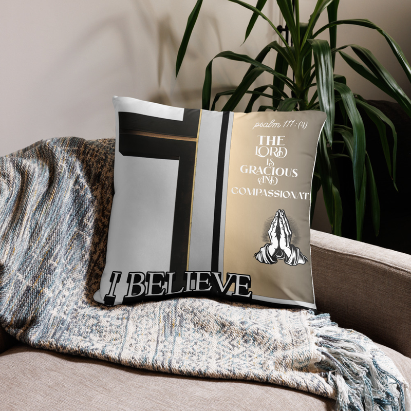 Inspirational Christian Throw Pillow