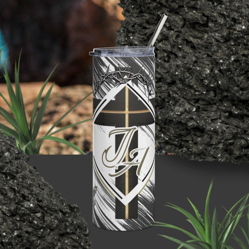Christian Cross Tumbler
