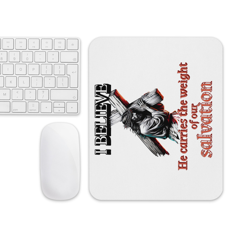 Inspirational Jesus Mouse Pad